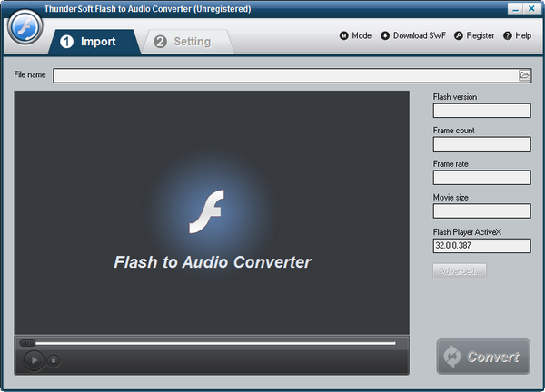 ThunderSoft,Flash,to,Audio,Converter