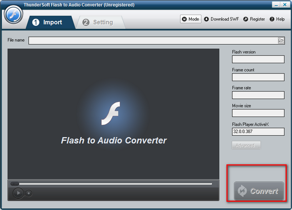 ThunderSoft,Flash,to,Audio,Converter