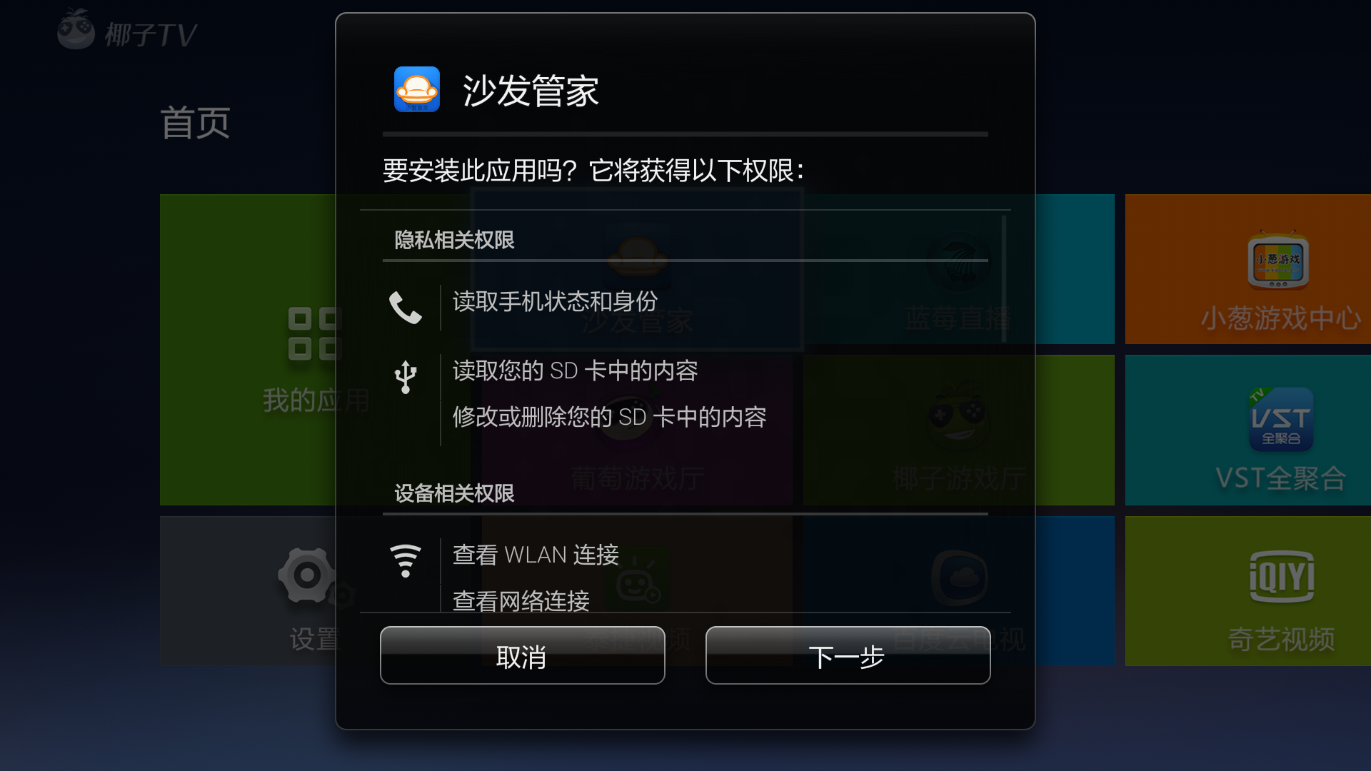 椰子,桌面,TV