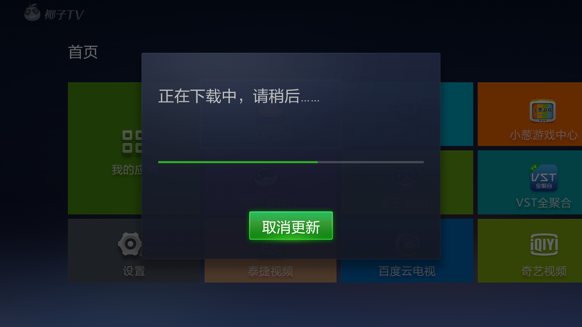 椰子,桌面,TV