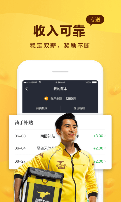 骑手,美团