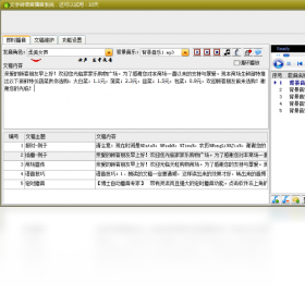 语音,播音,文字