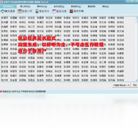 名震,软件,天下