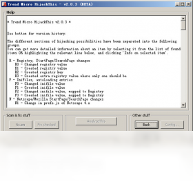 克星,首页,HijackThis