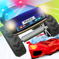 ‎Police vs Thief 3D - car race