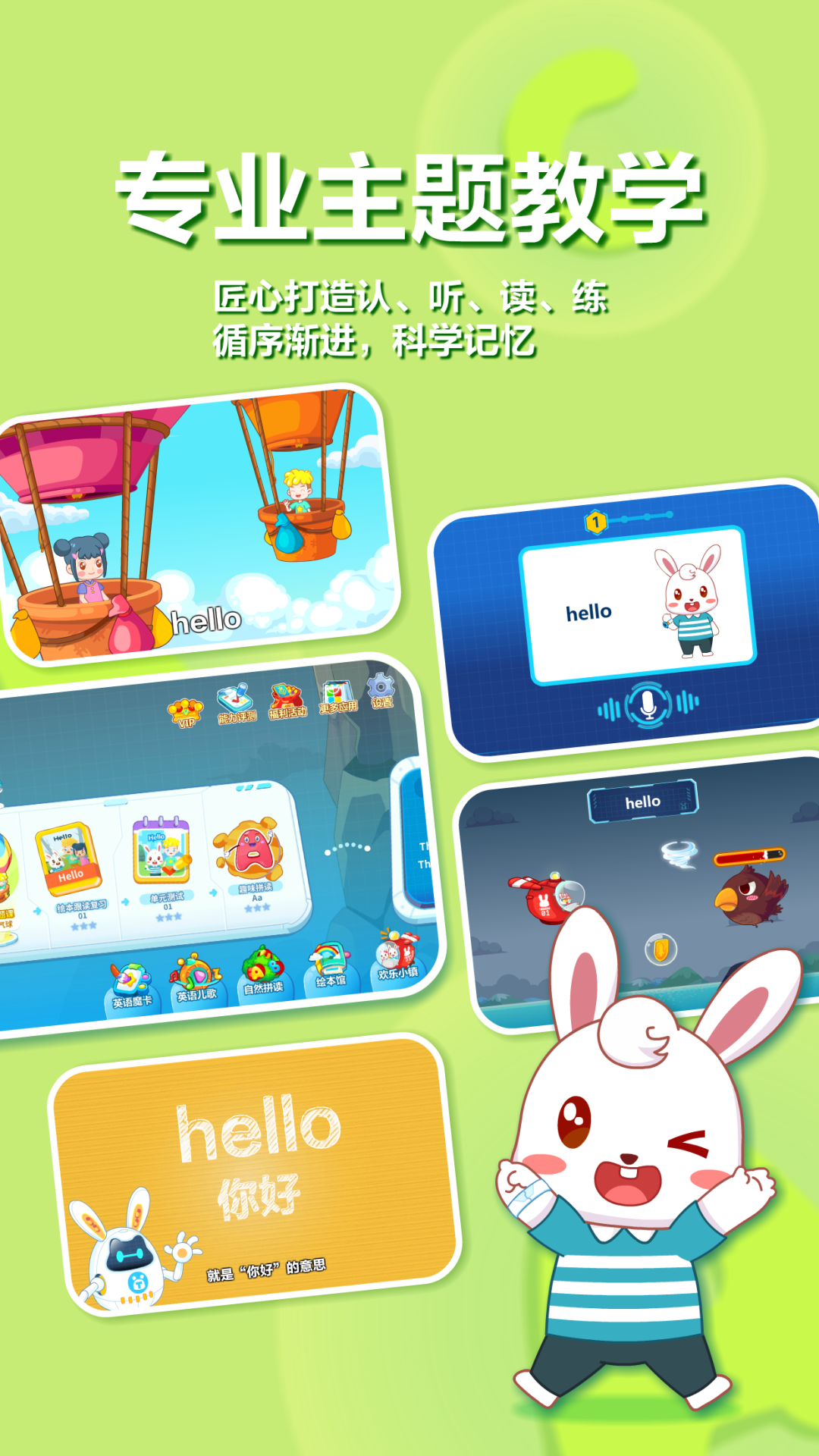 兔小贝,ABC
