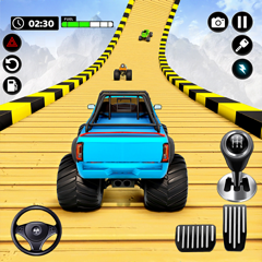 ‎Monster Truck Stunt Games