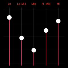 ‎Audio Equalizer 5-Band