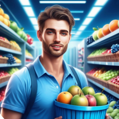 ‎Supermarket Simulator Shop 3D